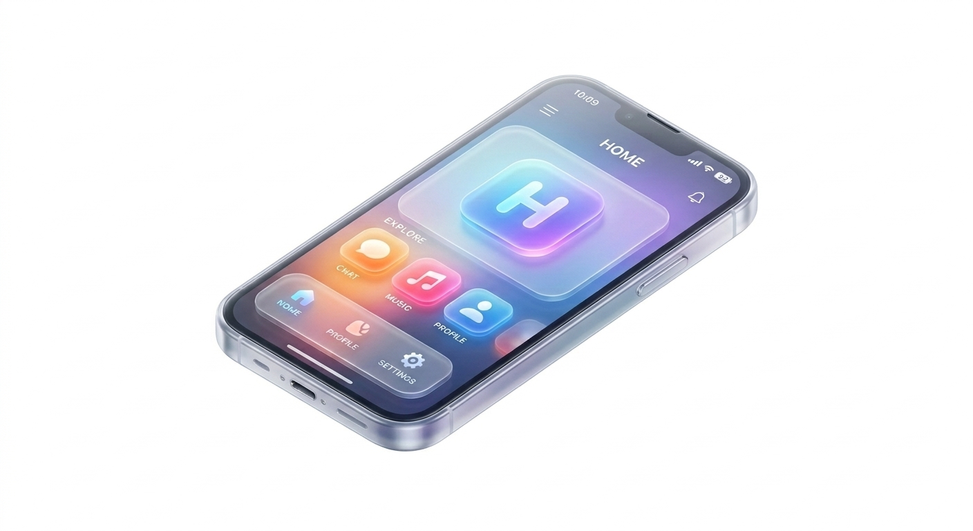 2026 Mobil Uygulama Fiyatları ve Geliştirme Maliyetleri başlıklı blog içeriği için mobil uygulama geliştirme hizmetini temsil eden kapak görseli